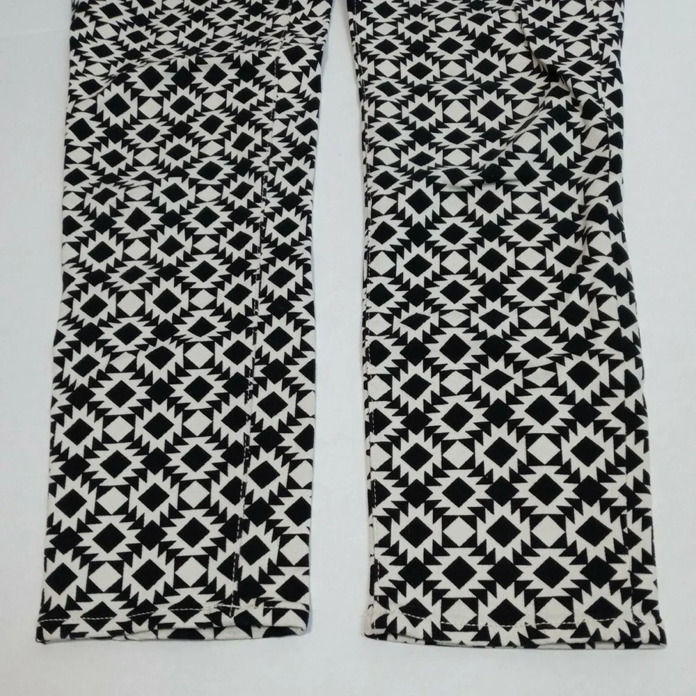 J.CREW Toothpick Skinny Pant in Geometric Kilim Print • Size 28 Art Pop Vibe